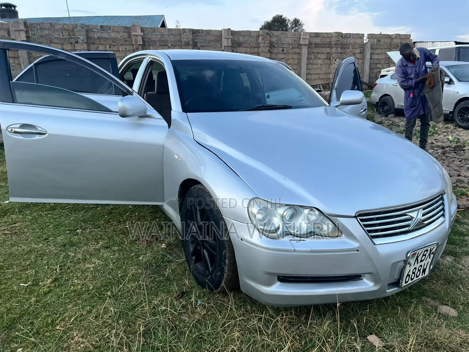 Toyota Mark X 2006 Silver