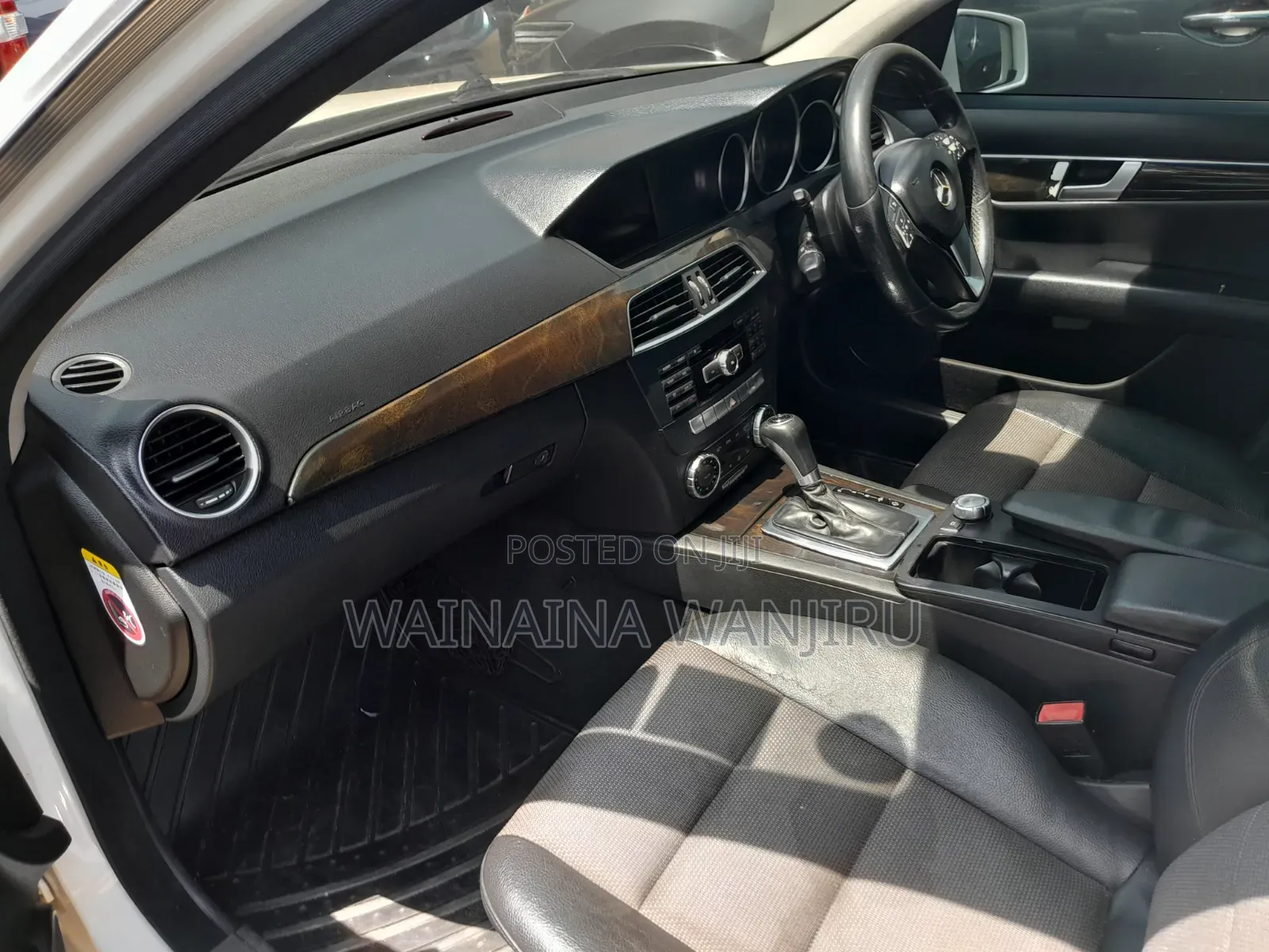 Mercedes-Benz C200 2012 White