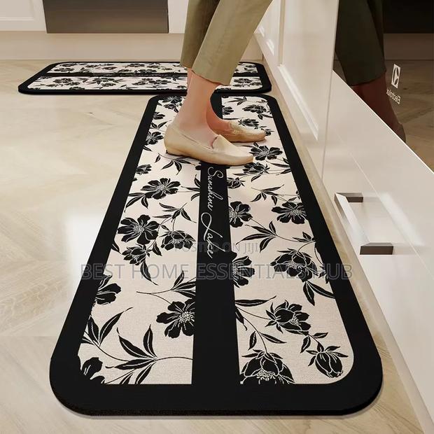 *Rubber Bottom Anti-slip Kitchen Mats-many Prints Available - thumbnail 7