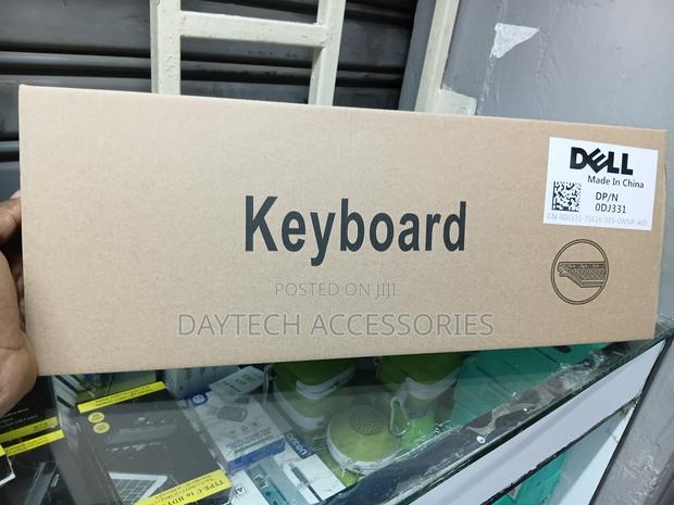 Original Dell Odj331 Wired Usb Keyboard – Slim Design Full-Size Keys