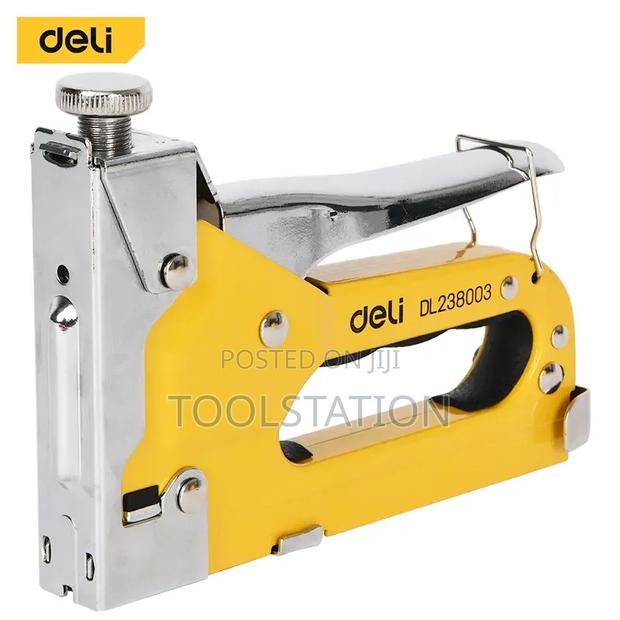 Deli Heavy-Duty 4 - 10mm Staple Gun Edl238003
