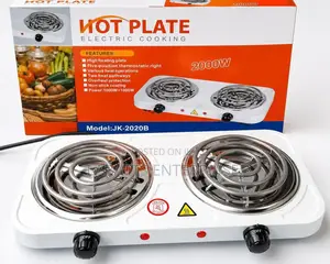 3-Pin Double Hot Plate Electric Coil Cooker