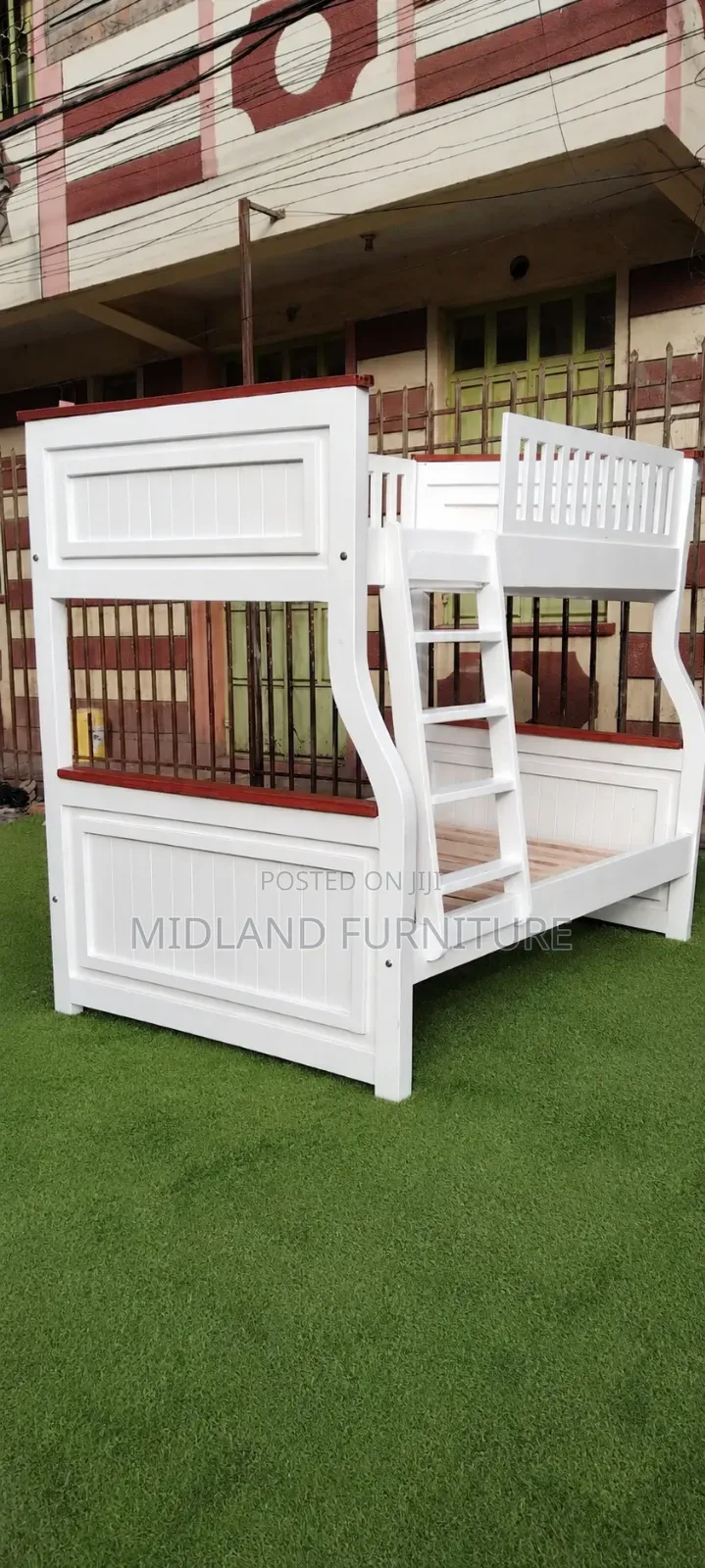 Wooden Hardwood Double Decker Bunk Bed