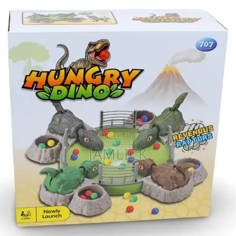 Hungry Dino Game Interactive Family Board Game - Gn