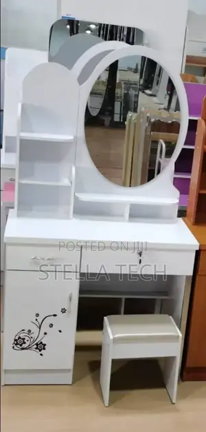 White Executive Dressing Table