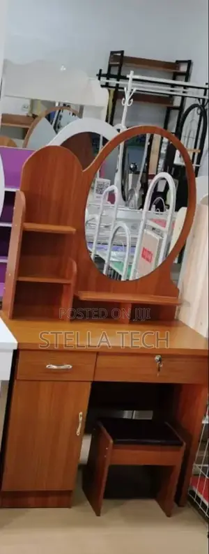 Brown Executive Dressing Mirror