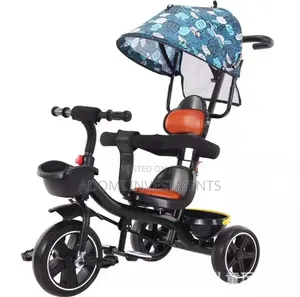 Tricycle With Canopy And Handle
