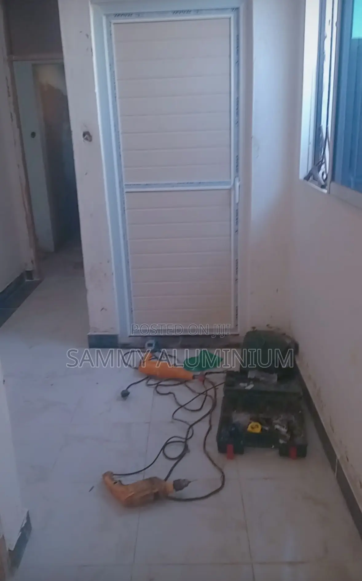 Heavy Duty Aluminium Door