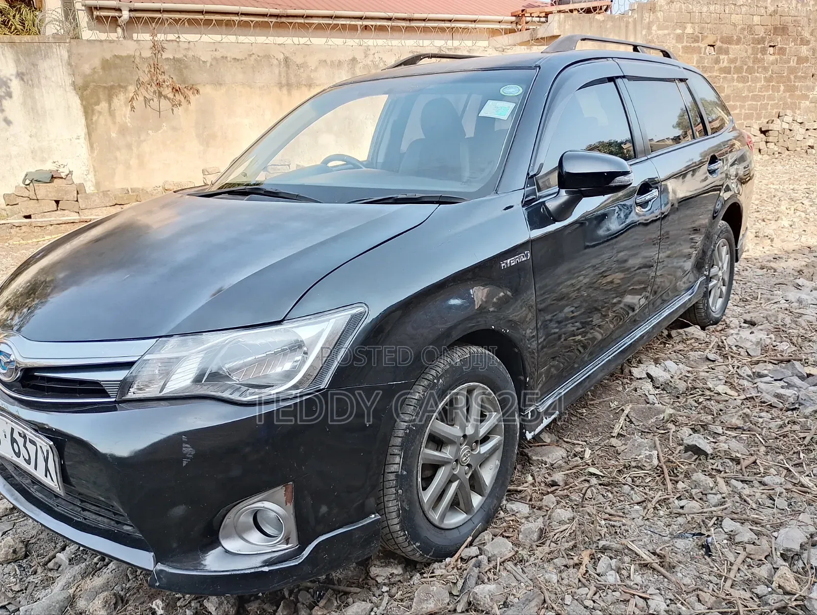 Toyota Corolla Fielder 2014 Black