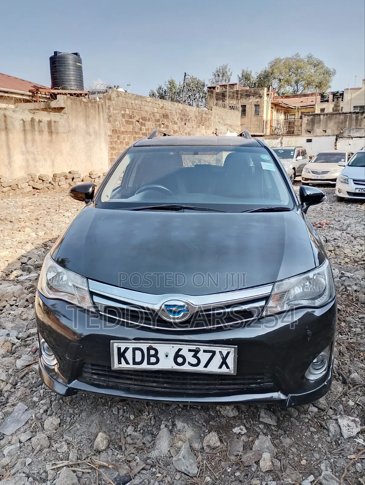 Toyota Corolla Fielder 2014 Black