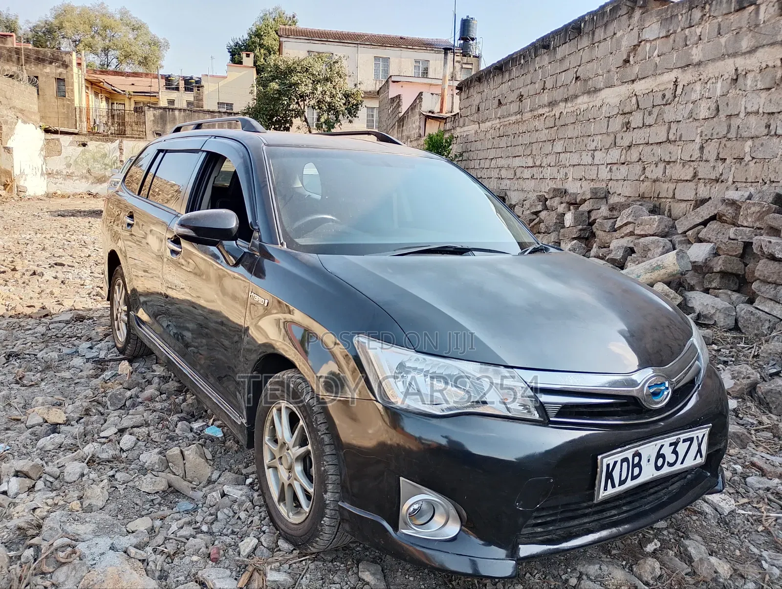Toyota Corolla Fielder 2014 Black