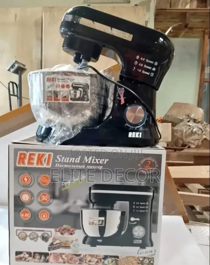 6 Litres Reki Stand Mixer Stainless Steel Bowl