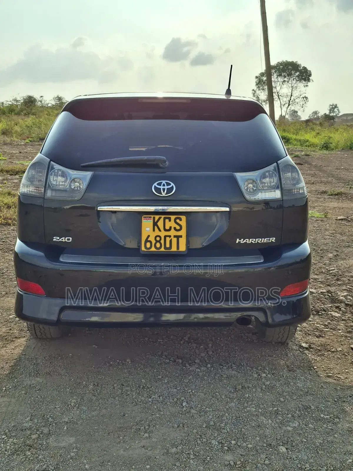 Toyota Harrier 2011 Black