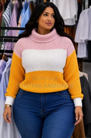 Knit Pull Neck Sweater