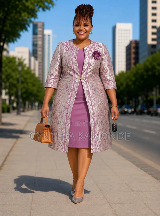 2pc Dress Set ( Dress+Coat) - thumbnail 3