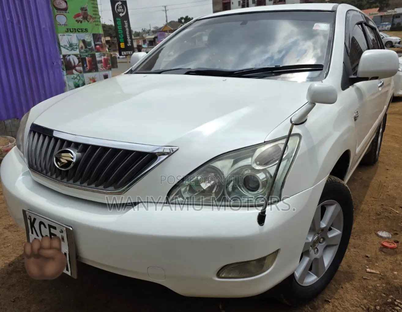 Toyota Harrier 2010 White