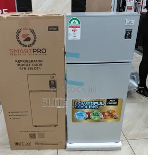 Smartpro SFR-125-Dt-I (95l) Double-Door Direct Cool Refrigerator