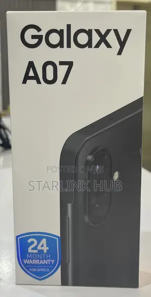 New Samsung Galaxy A07 128 GB Black