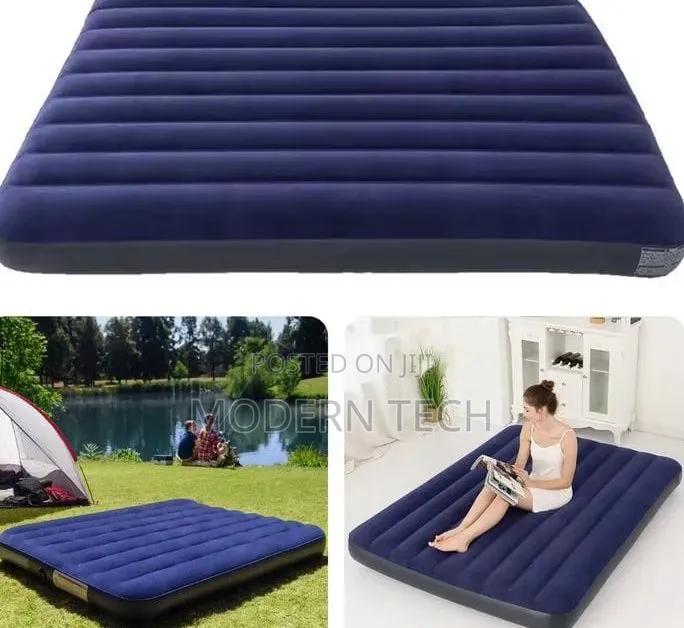 Intex Inflatable Mattress 4 Feet by 6 Feet With Free Electric Air Pump