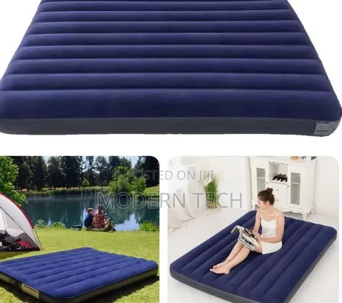 Intex 4×6 Inflatable Air Mattress | Free Electric Pump | Soft