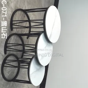 3 in 1 Executive Pure Marble Table