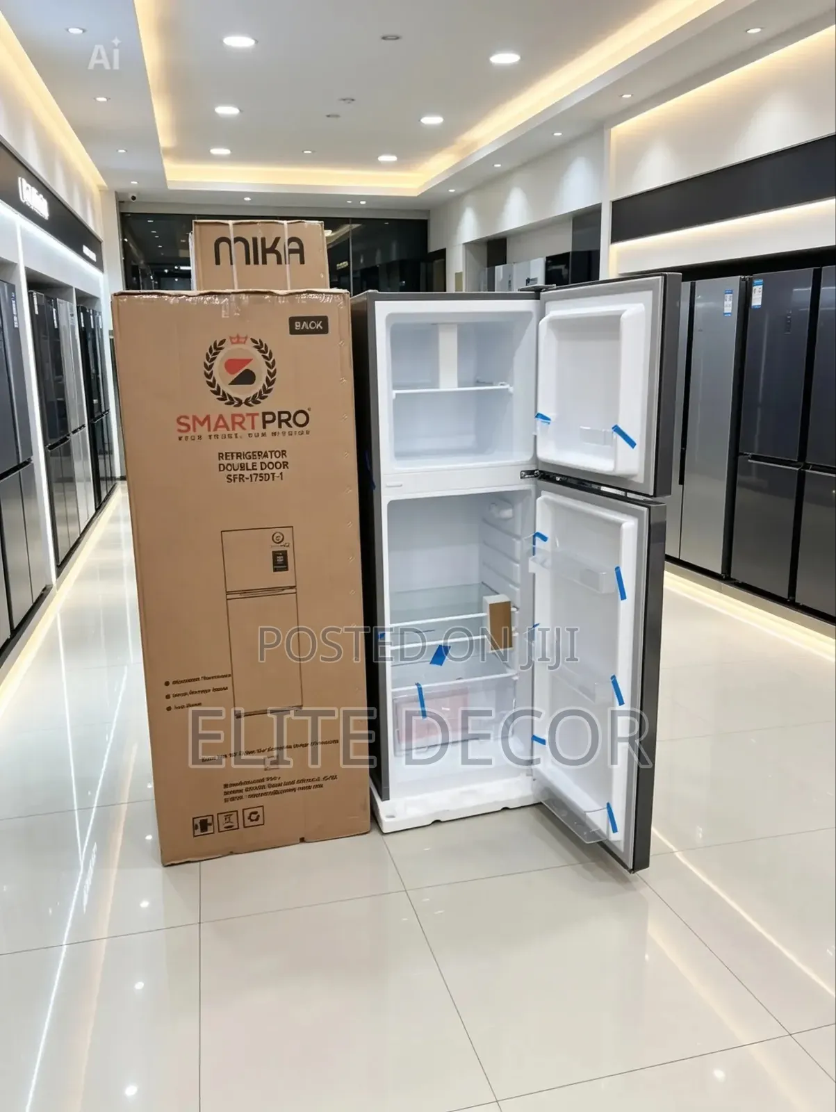 Smartpro SFR-175dt-I 138l Double Door Fridge – Energy Efficient