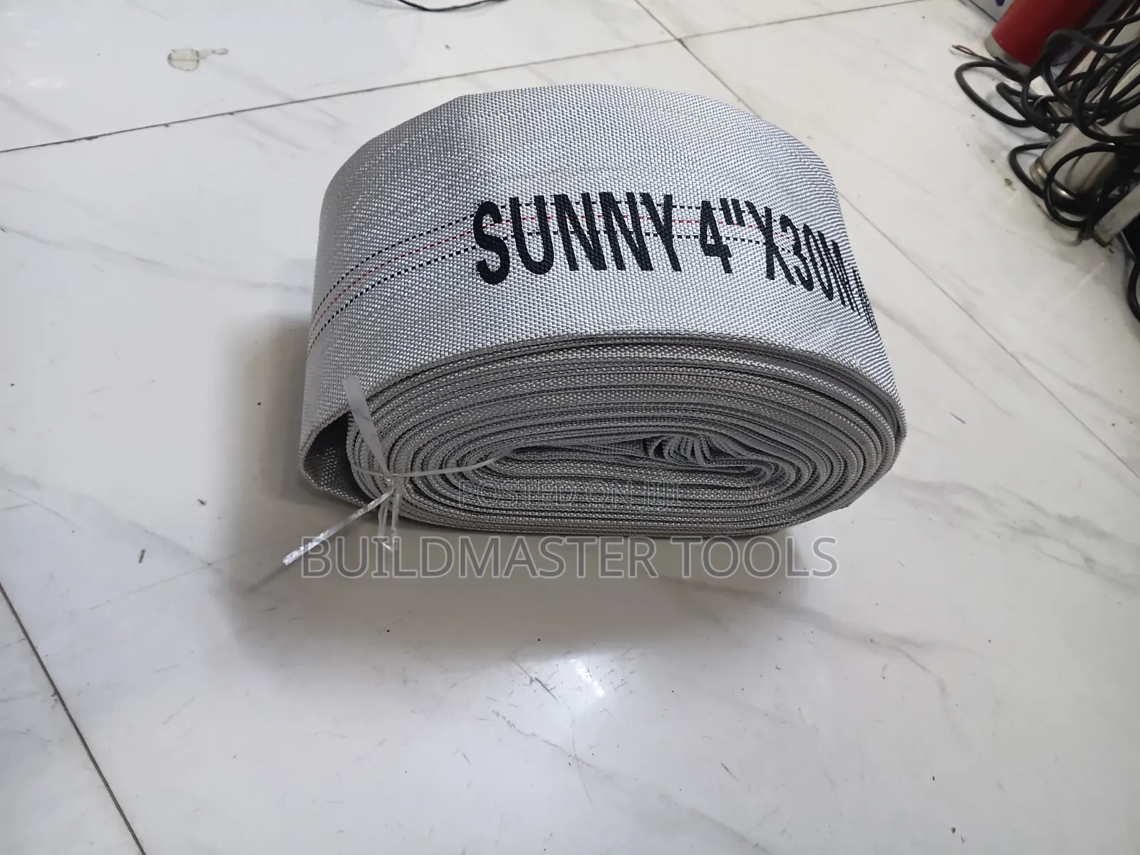 Sunny 4" X 30m Layflat Canvas Delivery Hose Pipe