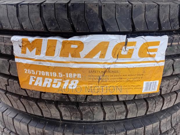 265/70r19.5 18pr Mirage Tyres