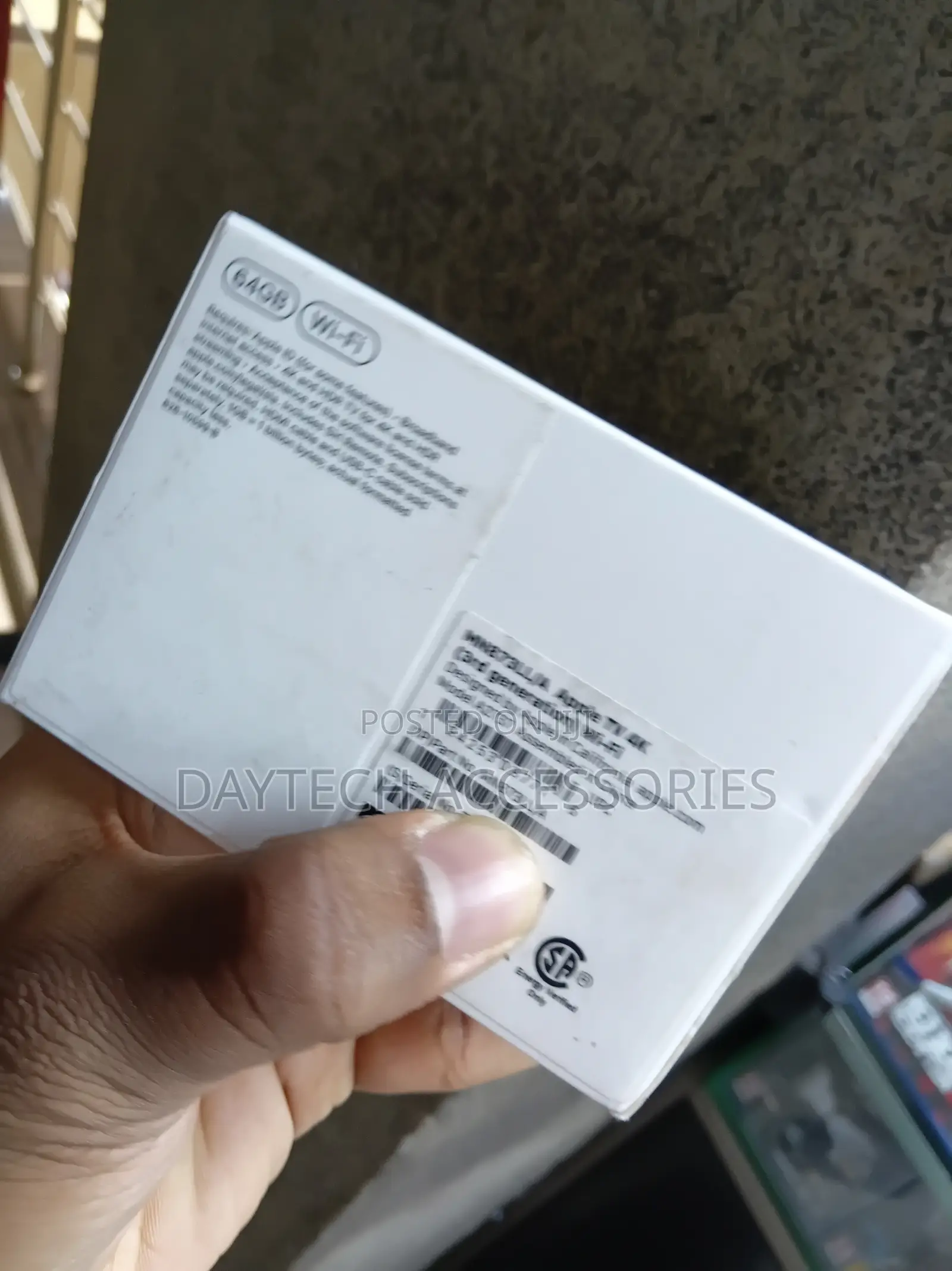Apple Tv Hdr 64gb (3rd Gen) Wi-fi Media Streamer