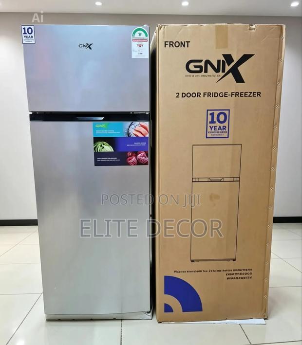Gnix 206l Fr-236-Df Double Door Refrigerator – Energy Efficient Top - thumbnail 2