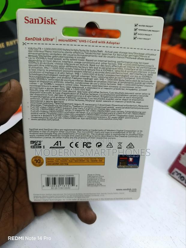 Original Sandisk 32gb Memory Card - thumbnail 2