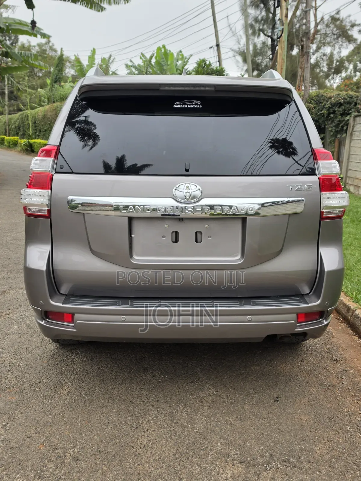 Toyota Land Cruiser Prado 2016 Burgundy