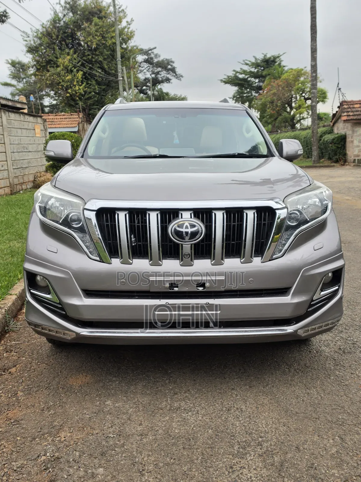 Toyota Land Cruiser Prado 2016 Burgundy