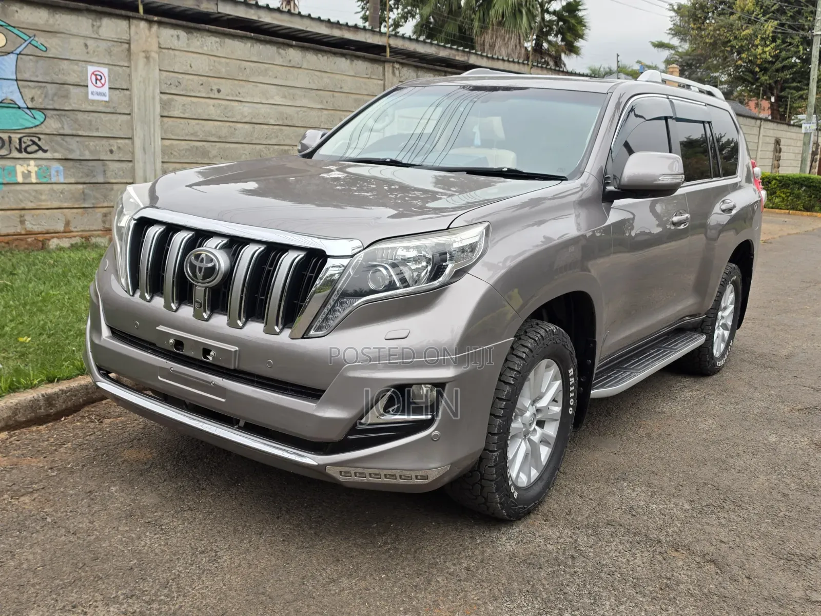 Toyota Land Cruiser Prado 2016 Burgundy