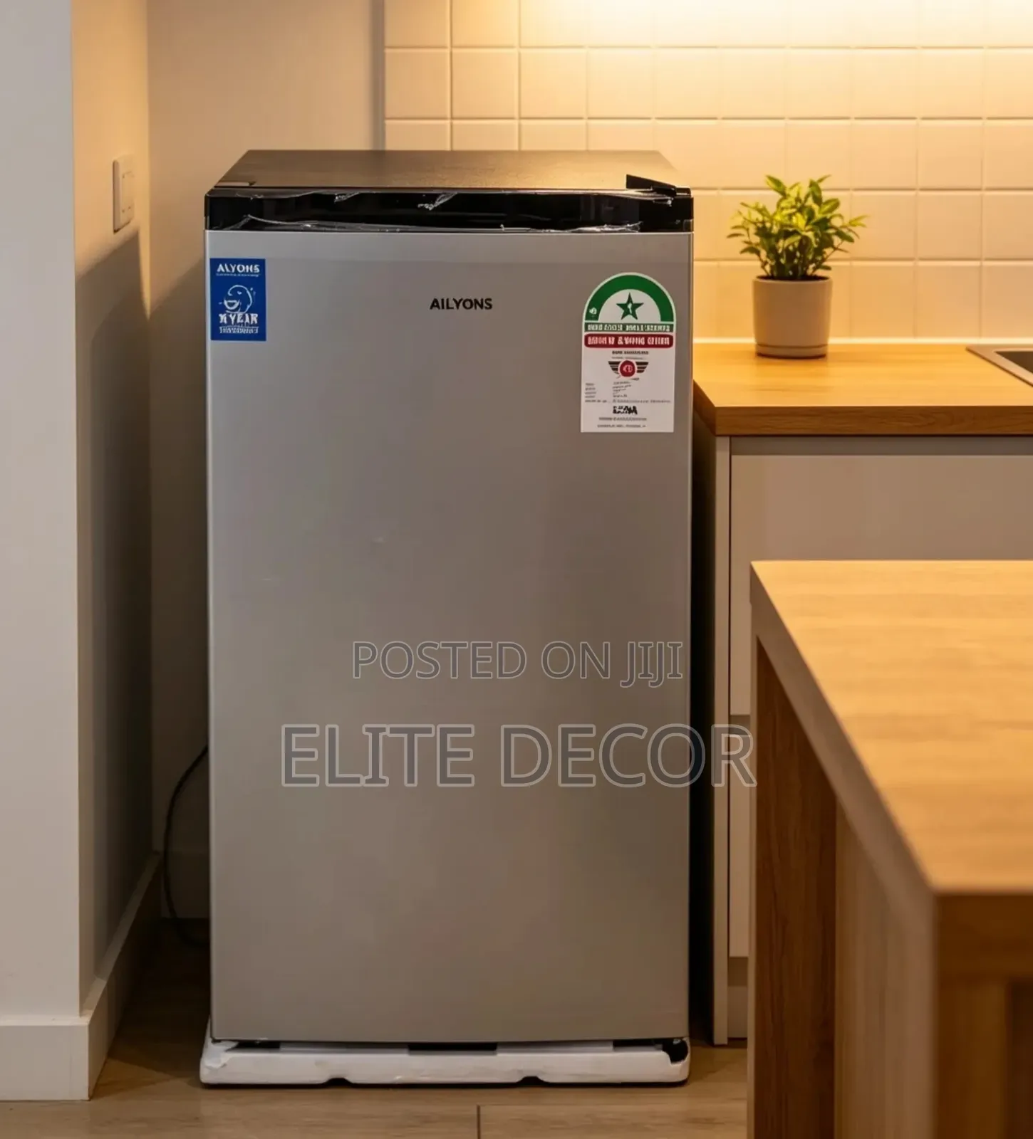 Ailyons 92l Single Door Refrigerator Ar-101s , Fast Cooling, Silver