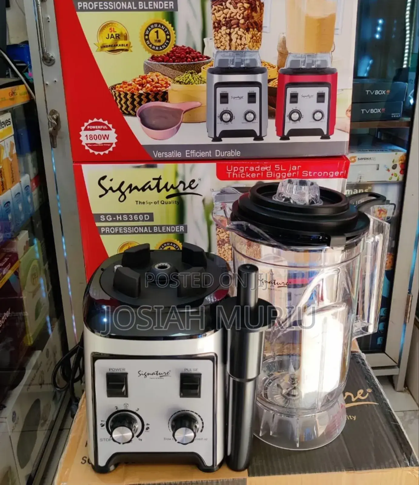 Signature 5litres Commercial Blender