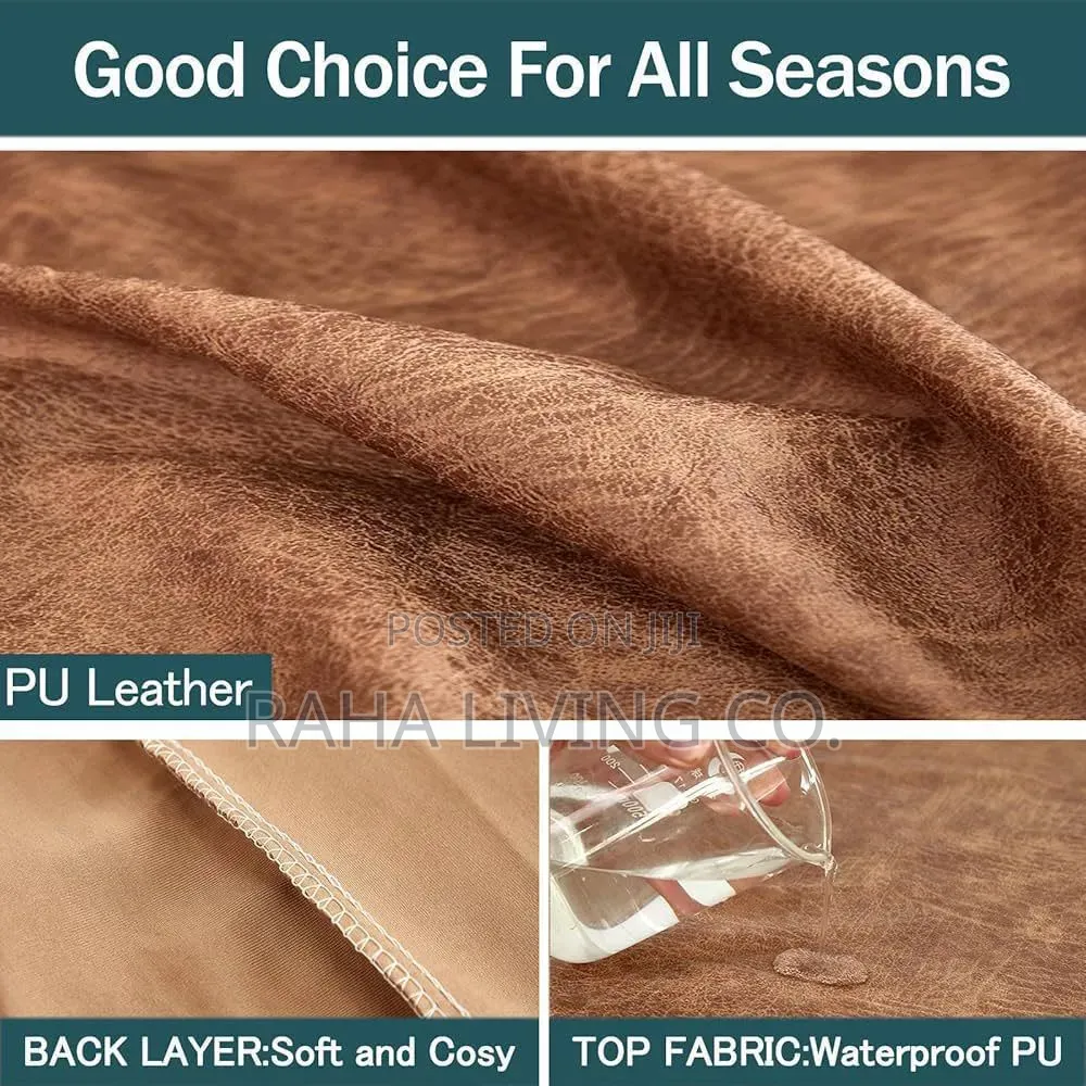 100% Waterproof Faux Leather Sofa Seat Covers | All Sizes