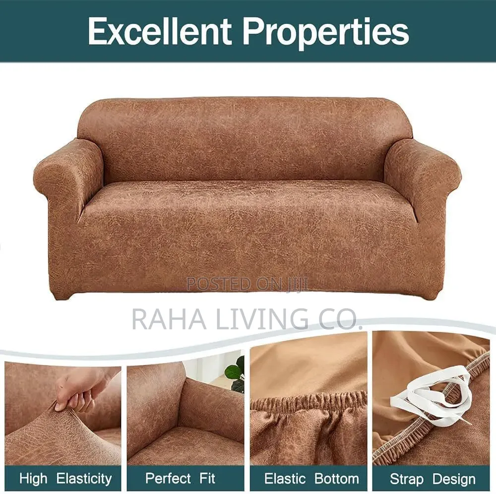 100% Waterproof Faux Leather Sofa Seat Covers | All Sizes