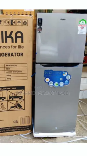 Mika 202l Double Door Fridge No Frost