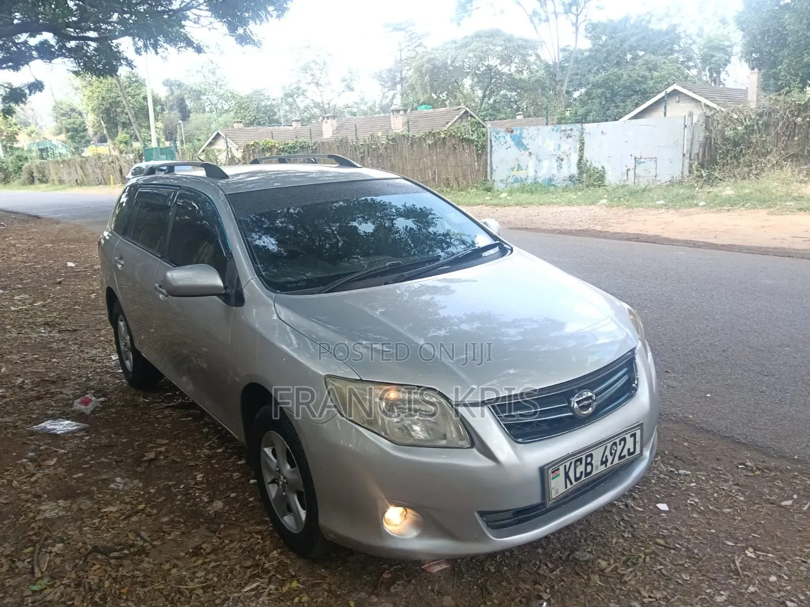 Toyota Corolla Fielder 2008 Silver
