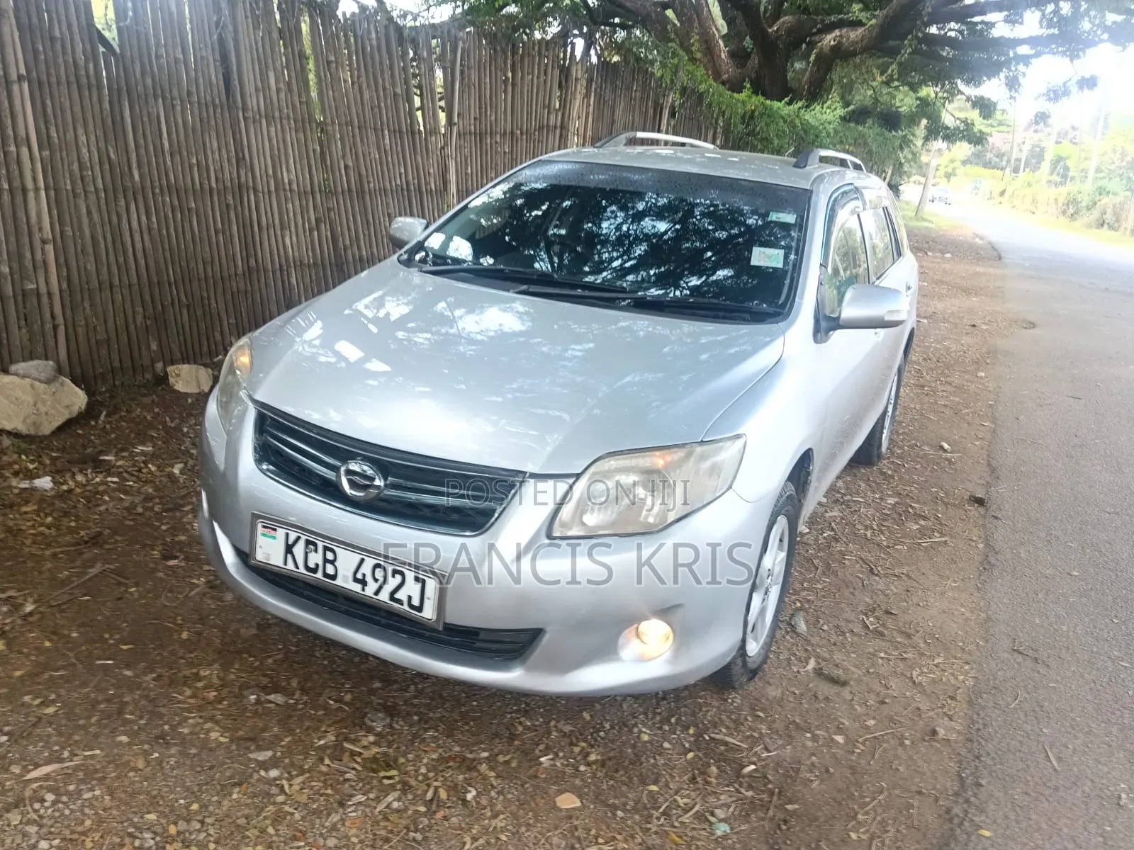 Toyota Corolla Fielder 2008 Silver