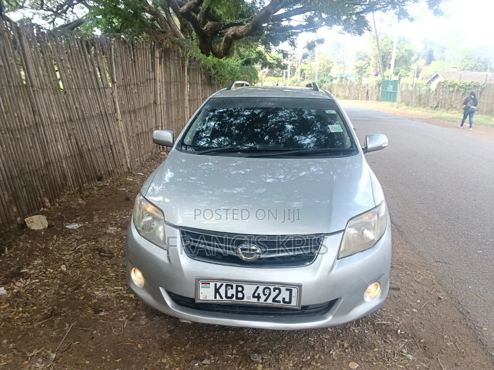 Toyota Corolla Fielder 2008 Silver