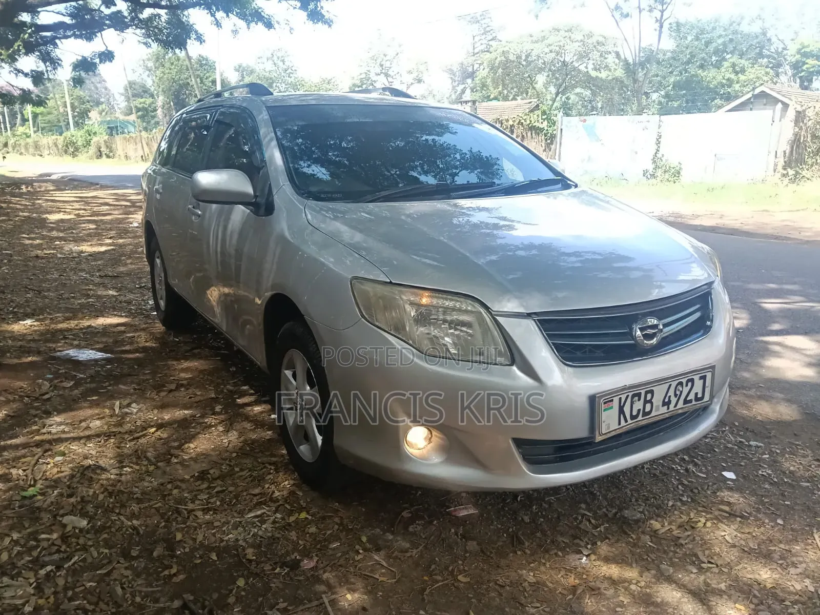 Toyota Corolla Fielder 2008 Silver