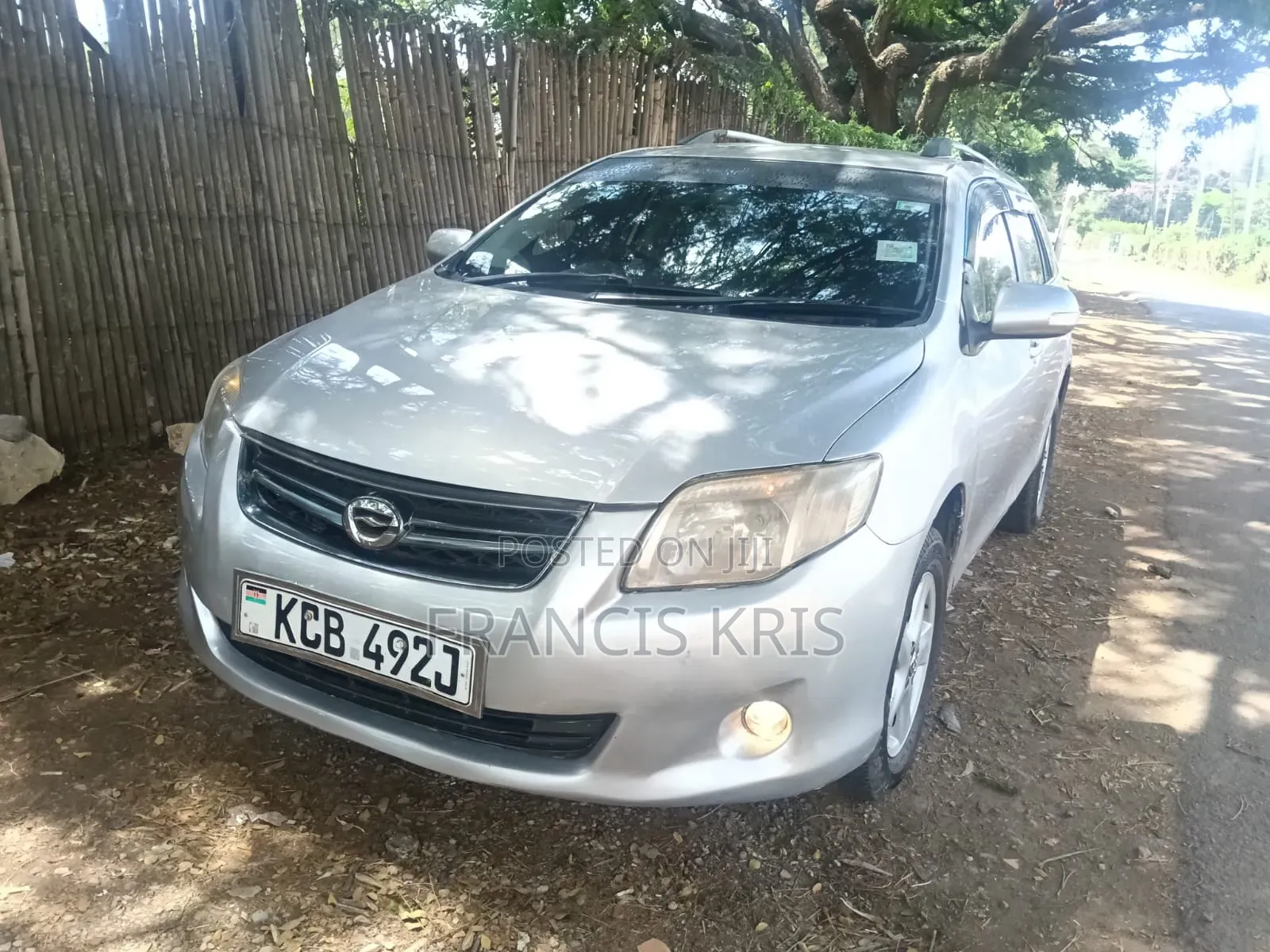 Toyota Corolla Fielder 2008 Silver
