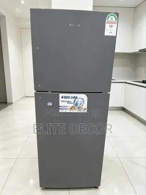Bruhm 198l No Frost Double Door Refrigerator – BRD-205teni Non Frost