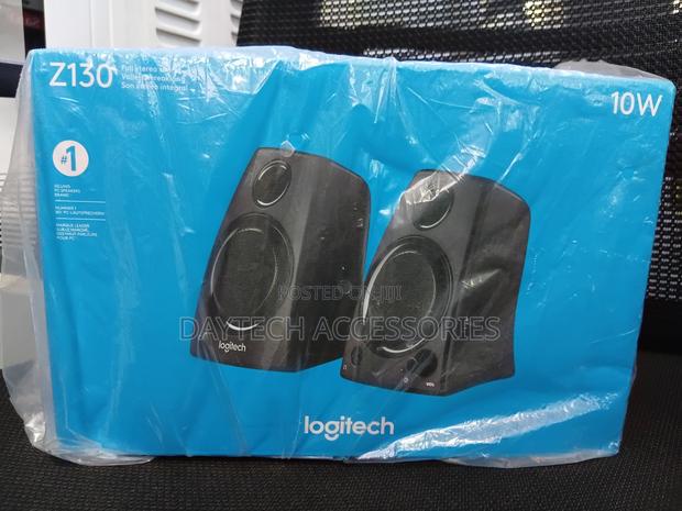 These Are Logitech Z130 Stereo Speakers for Computers and Laptops. - thumbnail 3