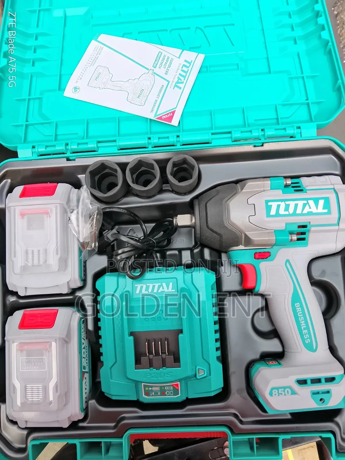 Total 850nm Cordless Impact Wrench/ Total Brushless Impact Wrench