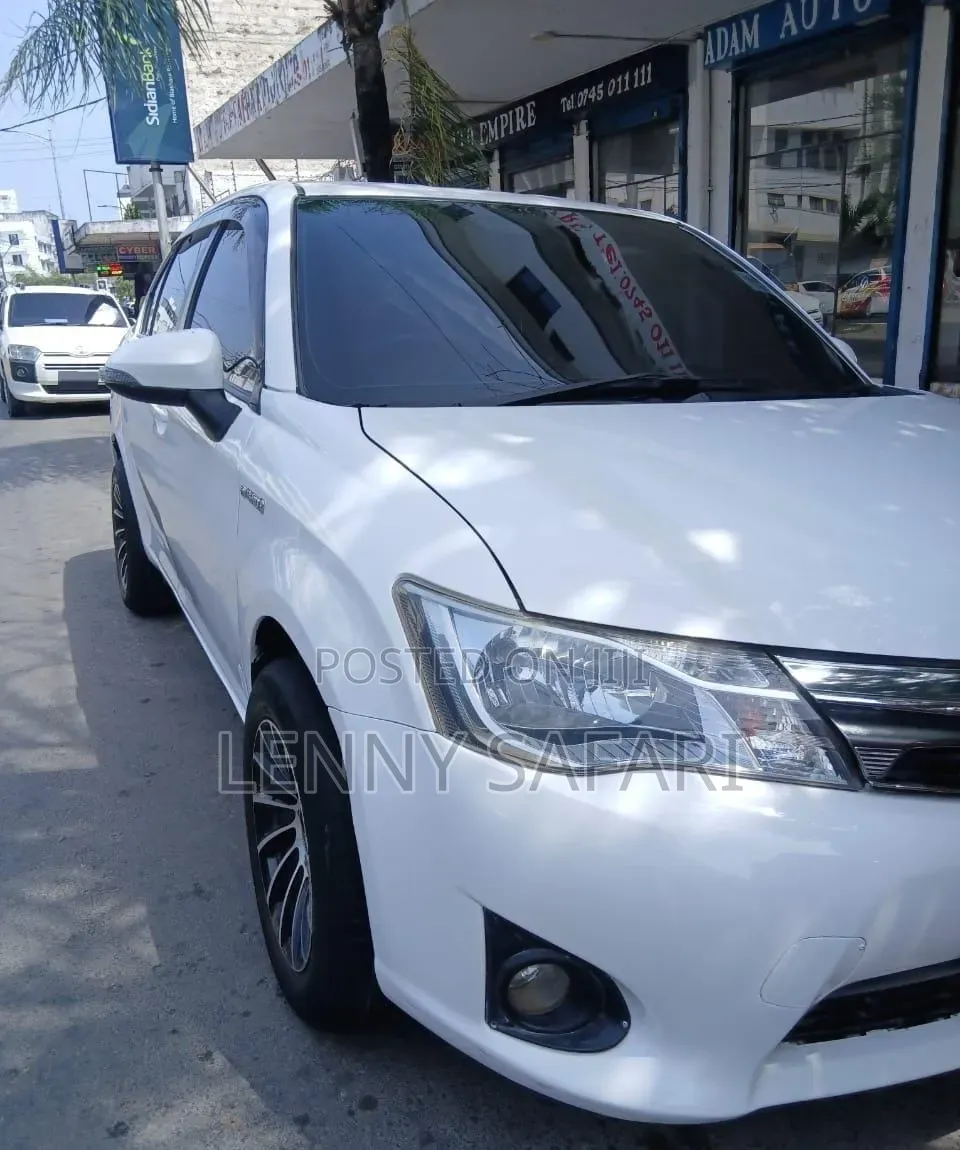 Toyota Axio 2014 White