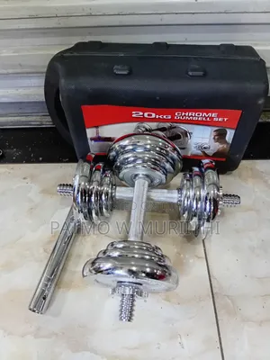20 KGS Dumbbells Set With Case