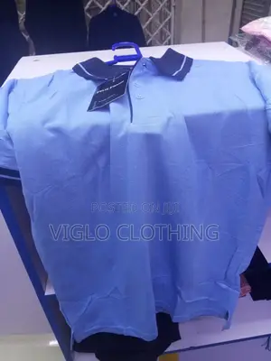 Body Blue Collar Black Poloshirts